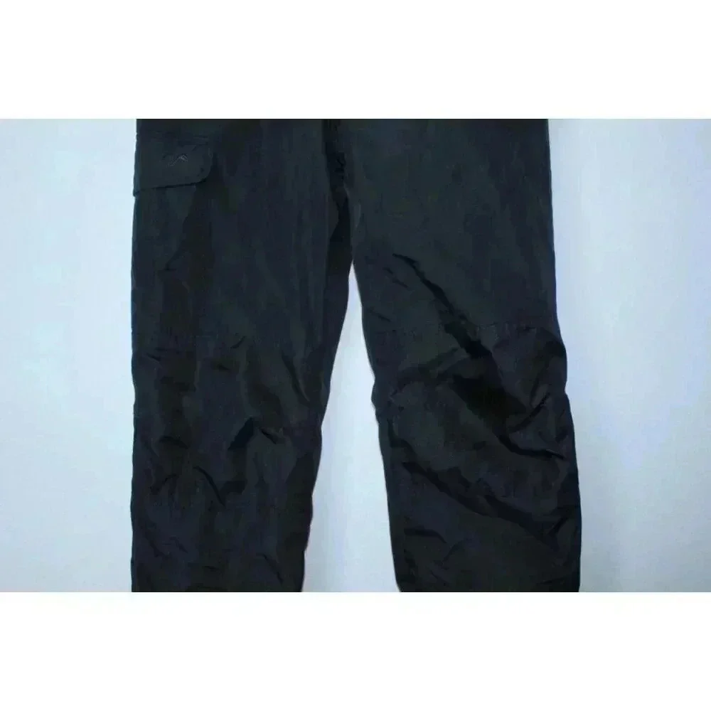 Vertical '9 Youth Size L Black Snow Ski Pants with‎ cargo pocket NWOT